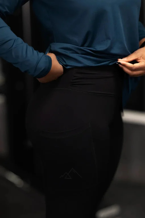 Active loose fit long sleeve - Navy