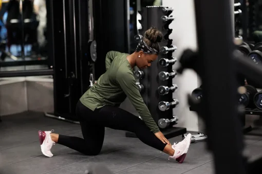 Active loose fit long sleeve - Dark green