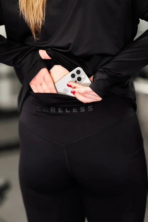 Active loose fit long sleeve - Black