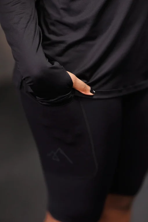 Active loose fit long sleeve - Black