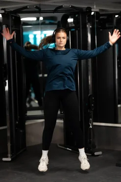 Active loose fit long sleeve - Navy
