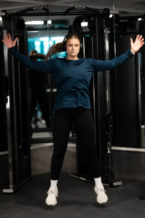 Active loose fit long sleeve - Navy