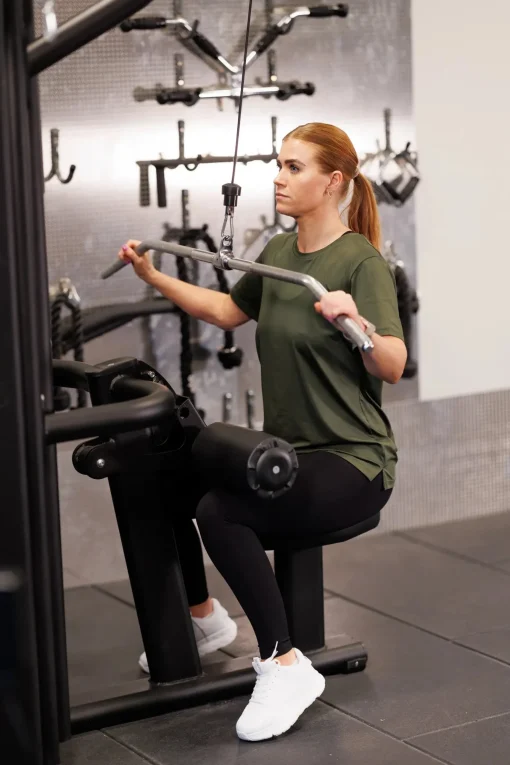 Active loose fit T-shirt - Dark green