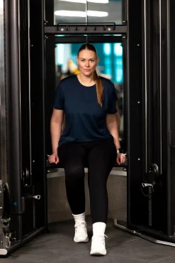 Active loose fit T-shirt - Navy