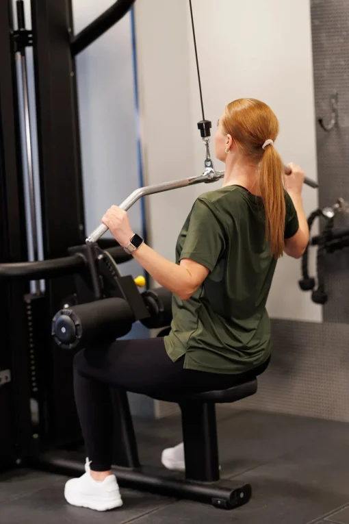 Active loose fit T-shirt - Dark green