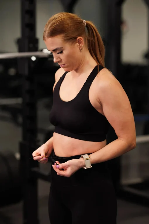 Active sports bra - Black
