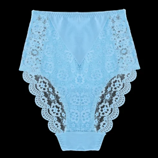 Ada Flower High Waist - Airy Blue