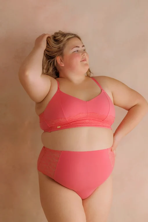 Ada Flower High Waist - Chateau Rose