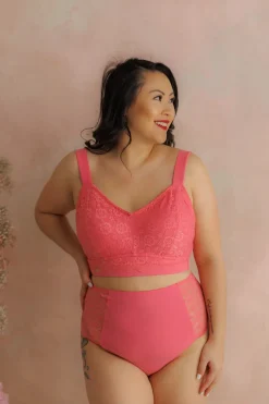 Ada Flower High Waist - Chateau Rose