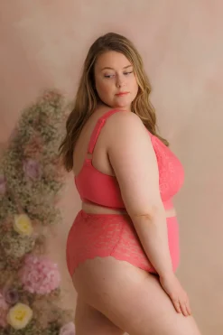 Ada Flower High Waist - Chateau Rose
