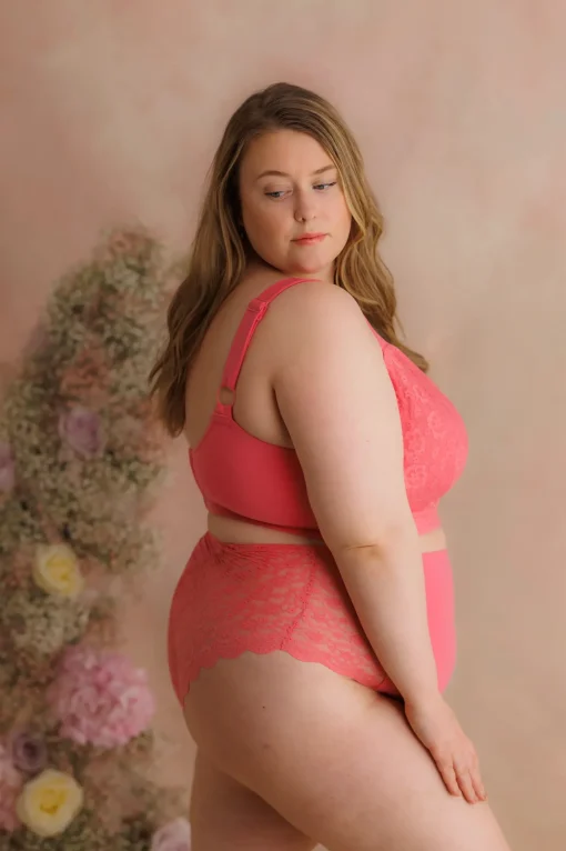 Ada Flower High Waist - Chateau Rose