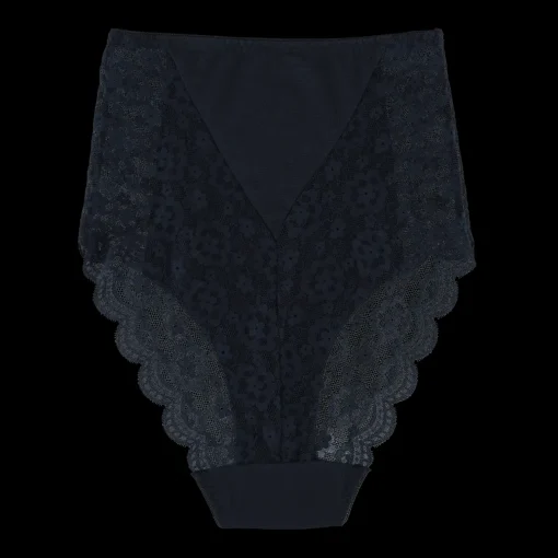 Ada Flower High Waist - Svart