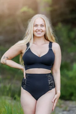 Ada High Waist - Black Onyx