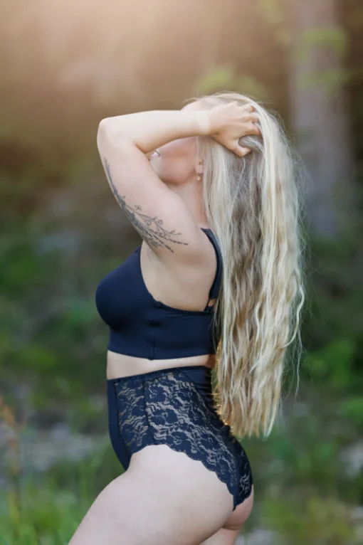 Ada High Waist - Black Onyx