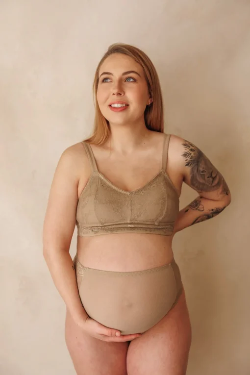 Ada High Waist - Silver Mink