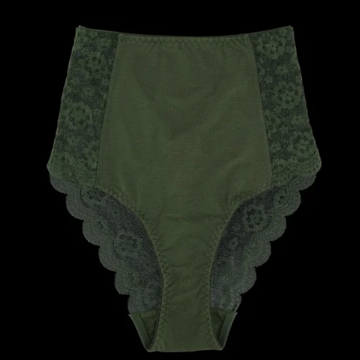 Ada High Waist truse - Mørk grønn