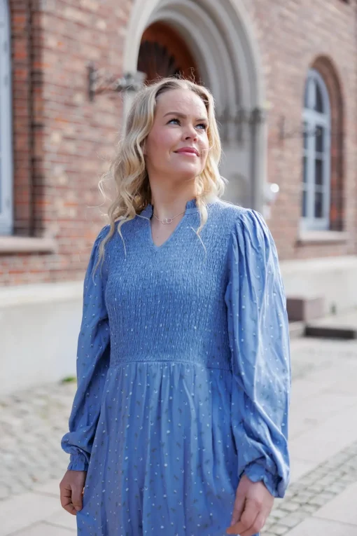 Ada kjole - Blå