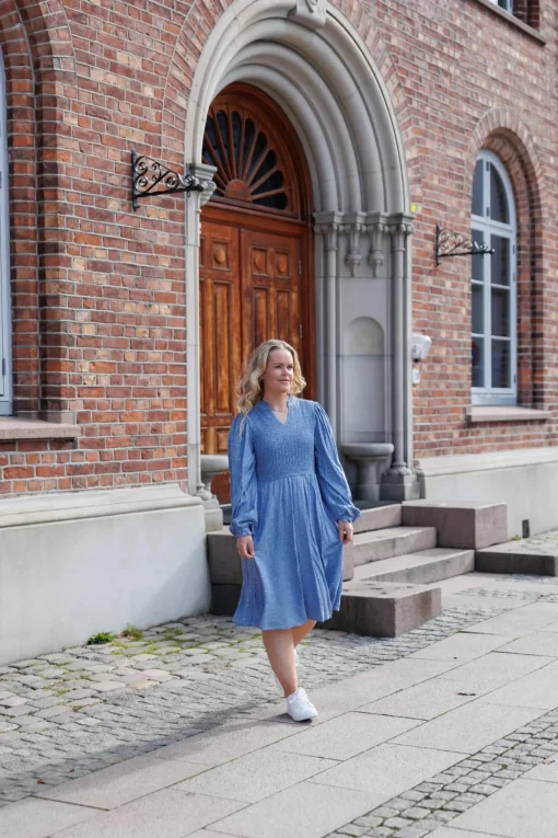 Ada kjole - Blå