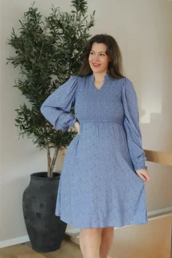 Ada kjole - Blå