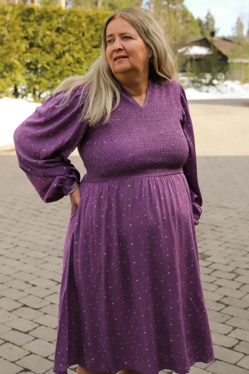 Ada kjole - Lilla