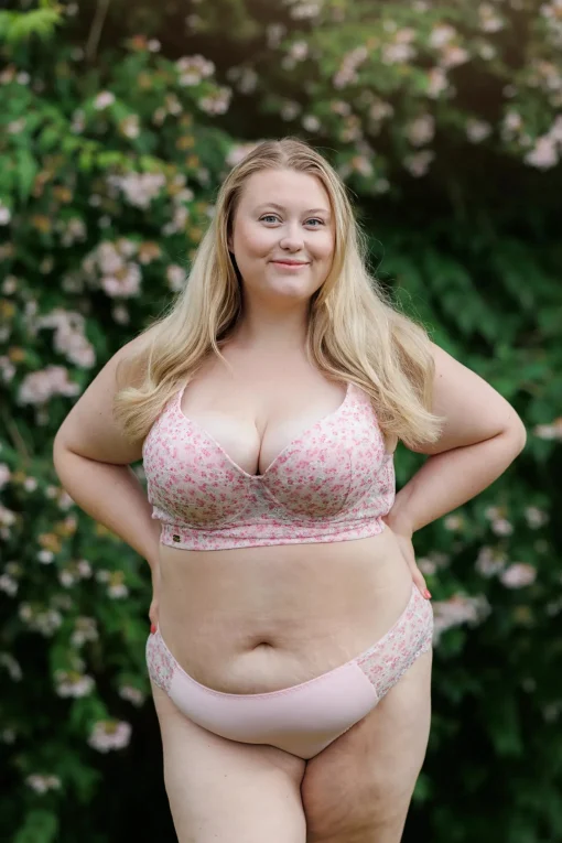 Afrodite Big Cup full push up BH - Tickled Pink