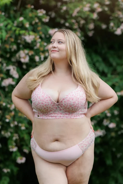 Afrodite Big Cup full push up BH - Tickled Pink