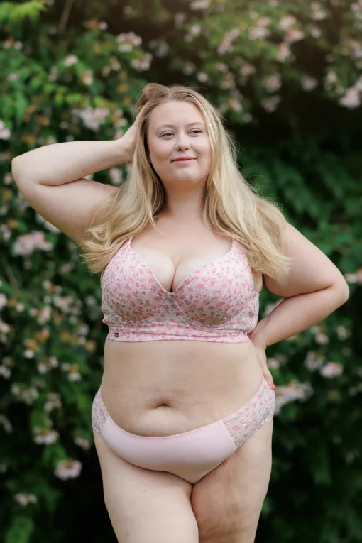 Afrodite Big Cup full push up BH - Tickled Pink