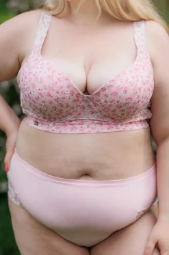 Afrodite Big Cup full push up BH - Tickled Pink