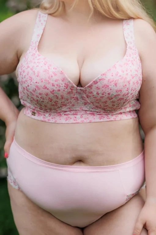 Afrodite Big Cup full push up BH - Tickled Pink