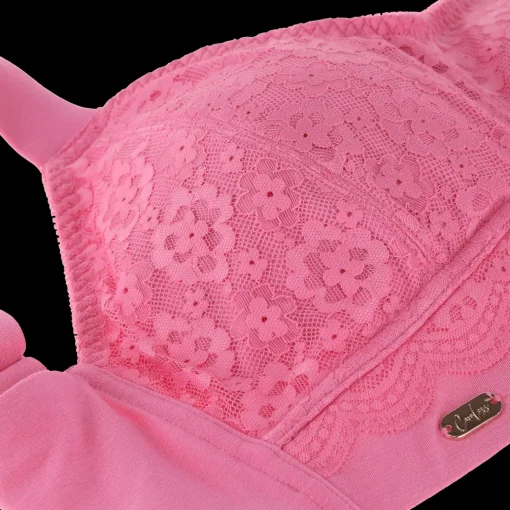 Aline Flower Bra Big Cup - Chateau Rose