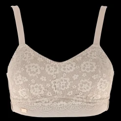 Aline Flower Bra Small Cup - Silver Mink