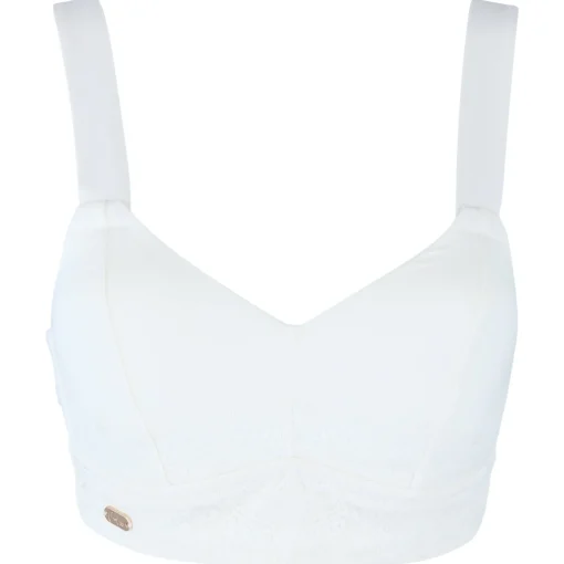 Amanda Basic Bra Big Cup - Bright White
