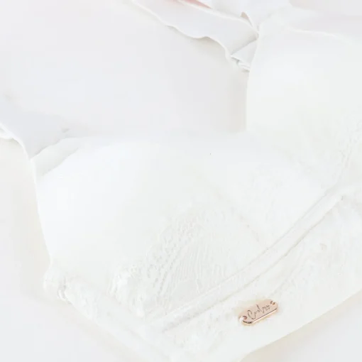 Amanda Basic Bra Big Cup - Bright White