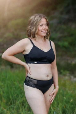 Amanda Basic Bra Small Cup - Black Onyx