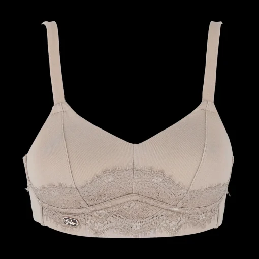 Amanda Basic Bra Small Cup - Silver Mink