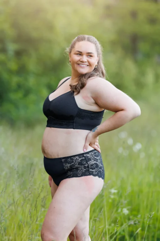 Amanda Basic Bra Small Cup - Black Onyx