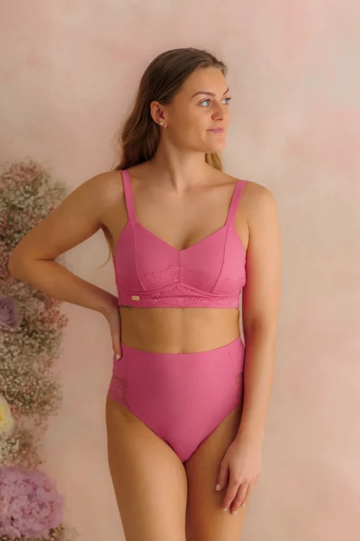 Amanda Basic Bra Small Cup - Chateau Rose