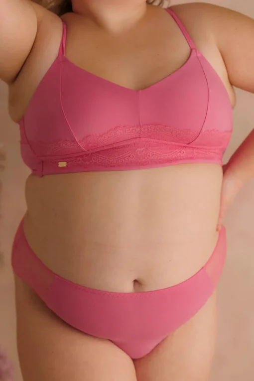 Amanda Basic Bra Small Cup - Chateau Rose