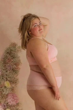 Amanda Basic Bra Small Cup - Tickled Pink