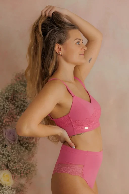 Amanda Basic Bra Small Cup - Chateau Rose