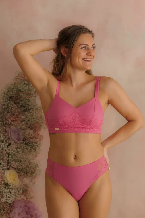 Amanda Basic Bra Small Cup - Chateau Rose