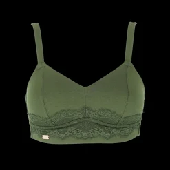 Amanda Small Cup BH - Mørk grønn