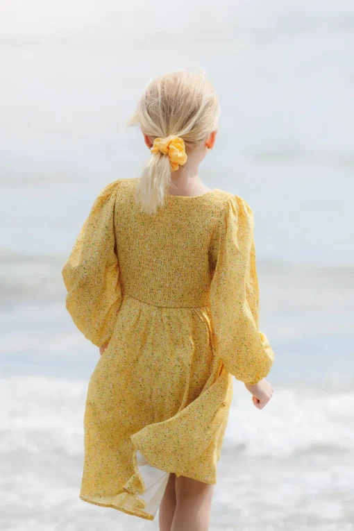 Anna barnekjole - Banana Cream