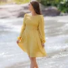 Anna kjole - Banana Cream