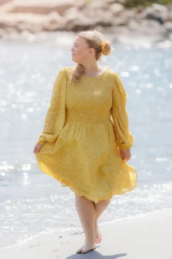 Anna kjole - Banana Cream