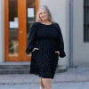 Anna kjole - Mørk blå