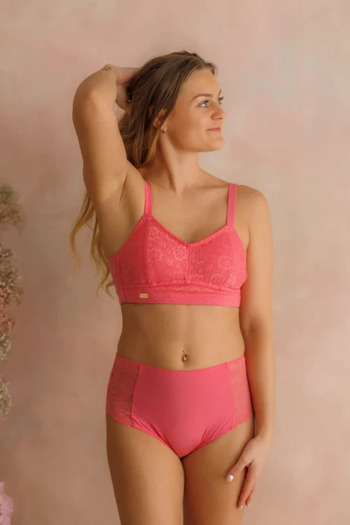Anne Flower Mid Waist - Chateau Rose