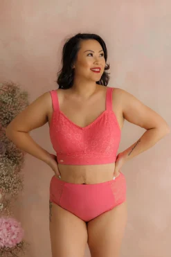 Anne Flower Mid Waist - Chateau Rose
