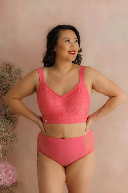 Anne Flower Mid Waist - Chateau Rose