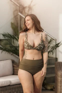 Bali bikinitopp - Grønn - Buttercups